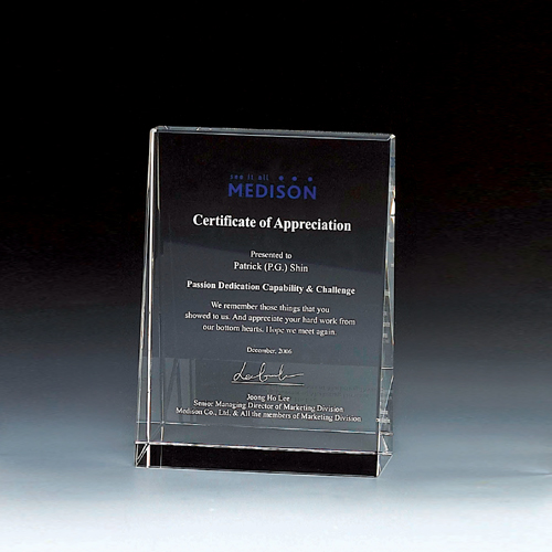 크리스탈 상패 HB-2606
