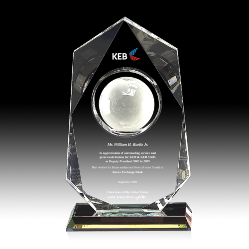 크리스탈 상패 HB-2216
