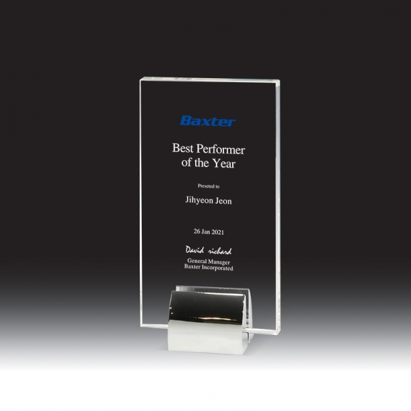 크리스탈 상패 HB-7458W