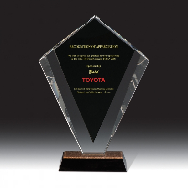 크리스탈 상패 HB-7019B