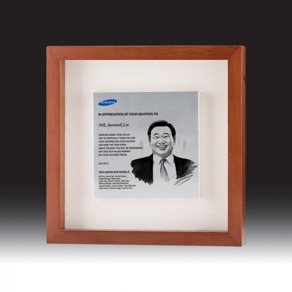 인물화 상패 HB-7194